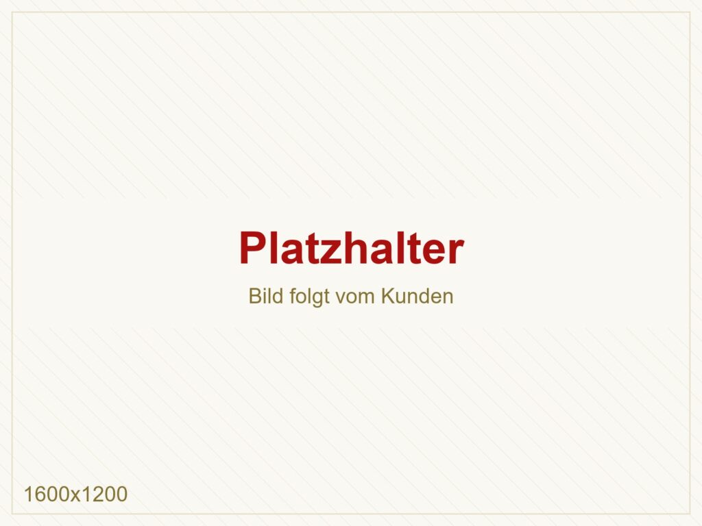 Platzhalterbild – das Bild wird vom Kunden noch geliefert