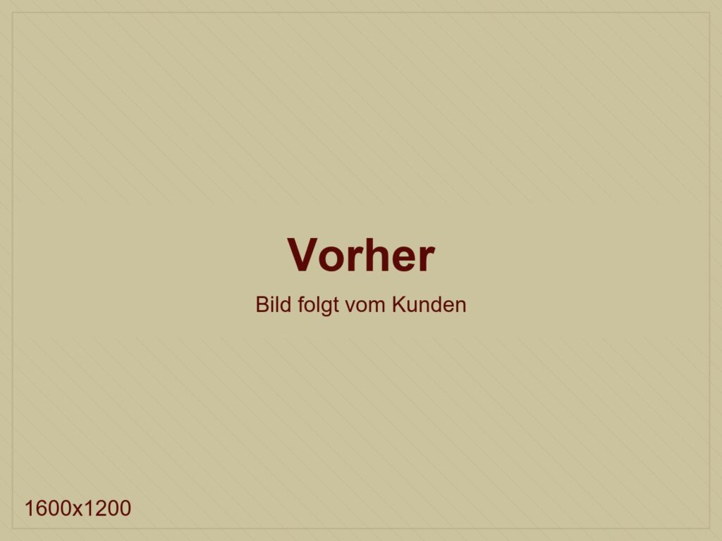 Platzhalterbild Vorher – das Bild wird vom Kunden noch geliefert